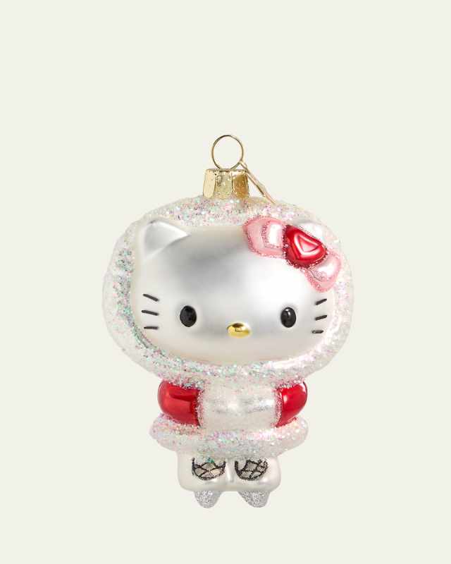 Hello Kitty Skating Christmas Ornament